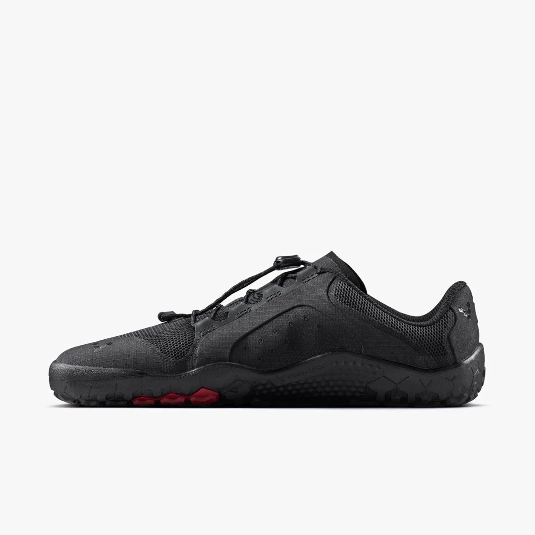 Кроссовки Vivobarefoot Primus Trail FG 3.5 — мужская модель, чёрный, фото 4