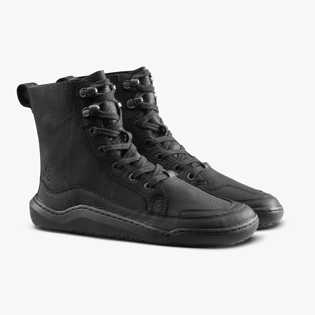 Ботинки Vivobarefoot Gobi Boot II — женская модель, чёрный, фото 4