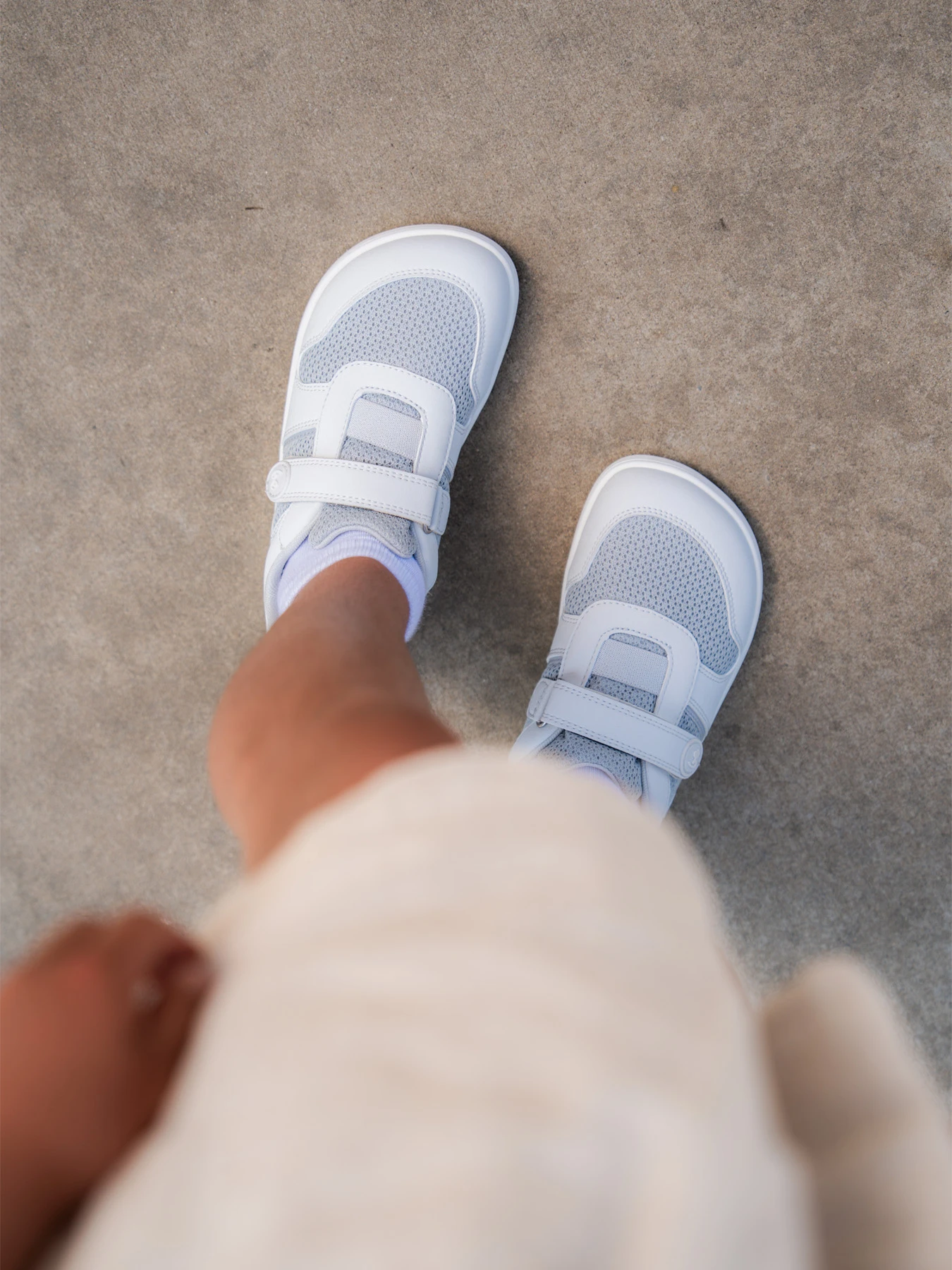 Детские босоногие кроссовки Be Lenka Glade - светло-серый, фото 6