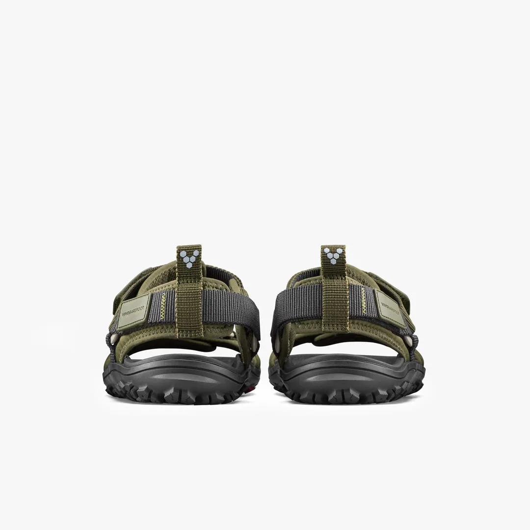 Сандалии Vivobarefoot Tracker Ora Sandal — мужская модель, тёмно-оливковый, фото 5