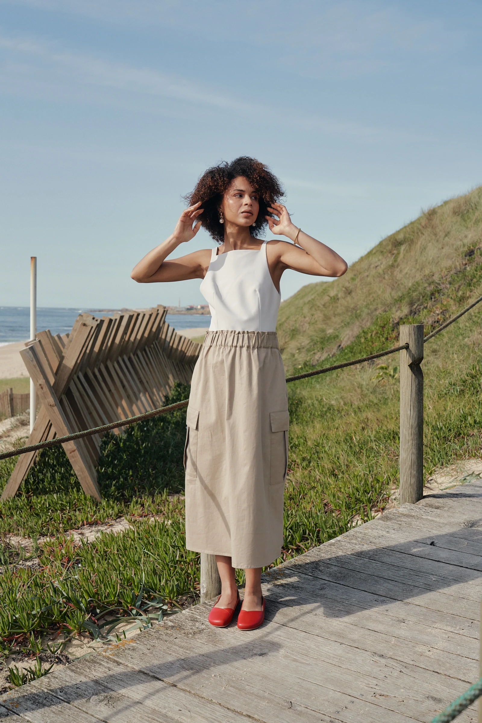 Босоногие балетки Shapen PEONY 2.0 — вишнёвый · широкая колодка, фото 2