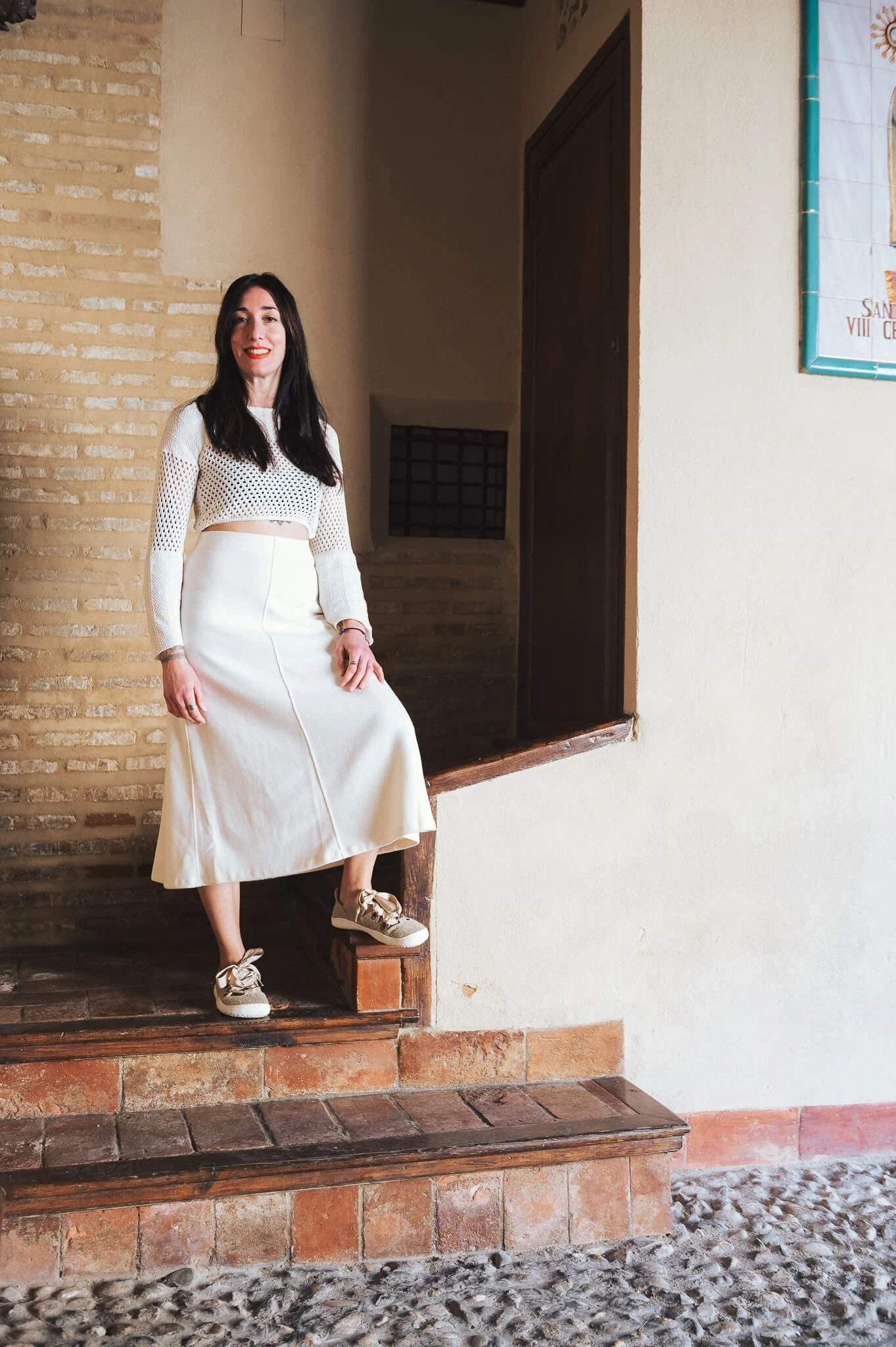 Босоногие сандалии Sambas the bambas Nara — натуральные, фото 4